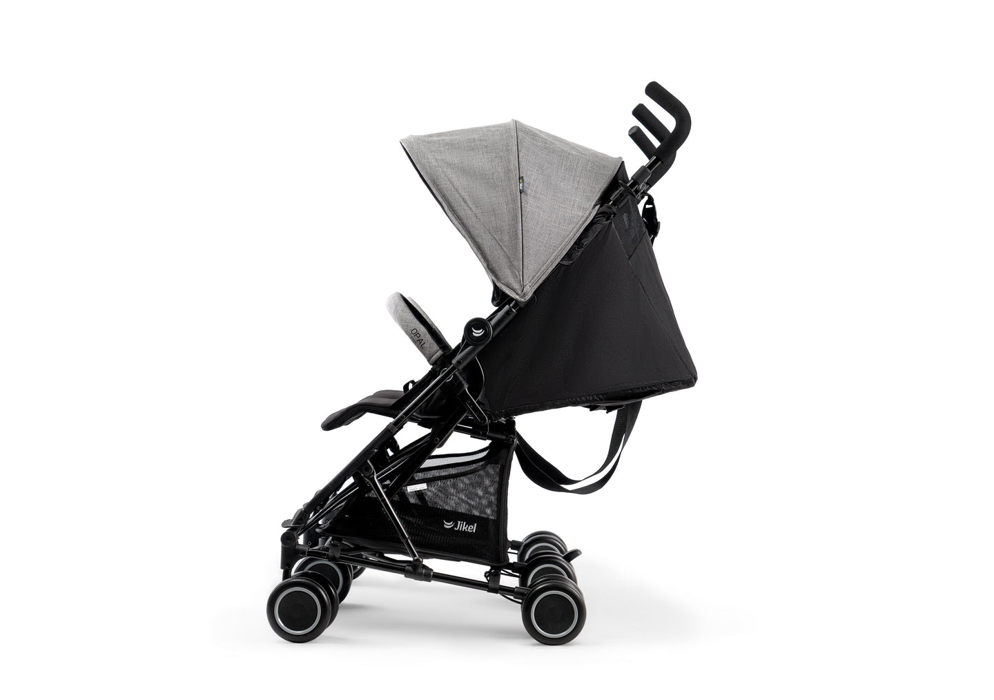Opal Double Compact Stroller - Sapphire Grey